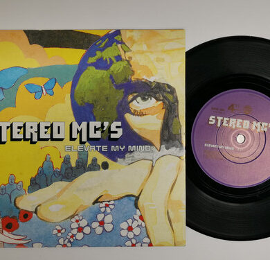 Stereo MC's - Elevate My Mind 1990 UK Vinyl Record 7 VG+