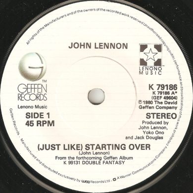 John Lennon - (Just Like) Starting Over