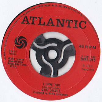 Otis Leavill - I Love You