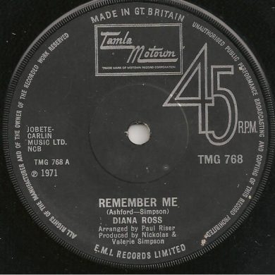 Diana Ross - Remember Me