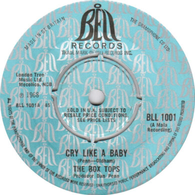 The Box Tops - Cry Like A Baby