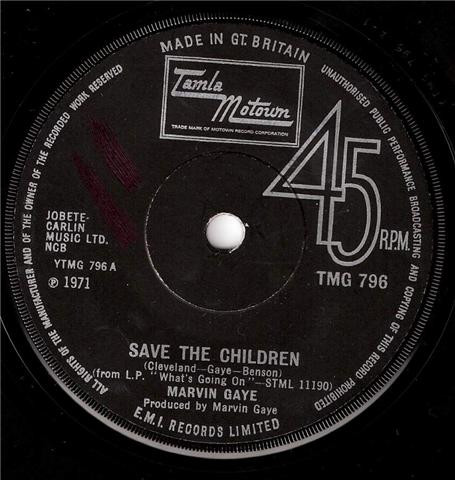 Marvin Gaye - Save The Children
