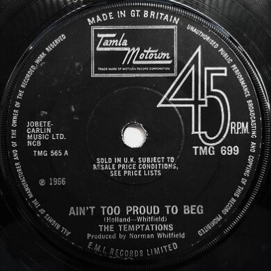 The Temptations - Ain't Too Proud To Beg / Fading Away