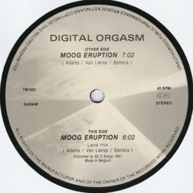 Digital Orgasm - Moog Eruption