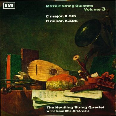 Mozart, The Heutling String Quartet, Hei - Otto Graf – String Quintets Volume 3