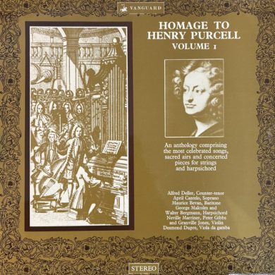 Henry Purcell - Alfred Deller, April Cantelo, Maurice Bevan – Homage To Henry Purcell