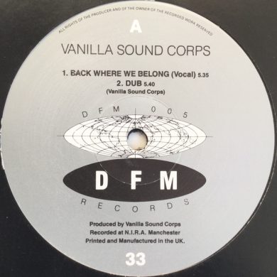 Vanilla Sound Corps Featuring Rowetta - Back Where We Belong