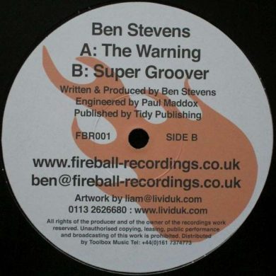 Ben Stevens - The Warning / Super Groover