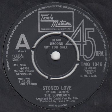 The Supremes - Stoned Love / Nathan Jones