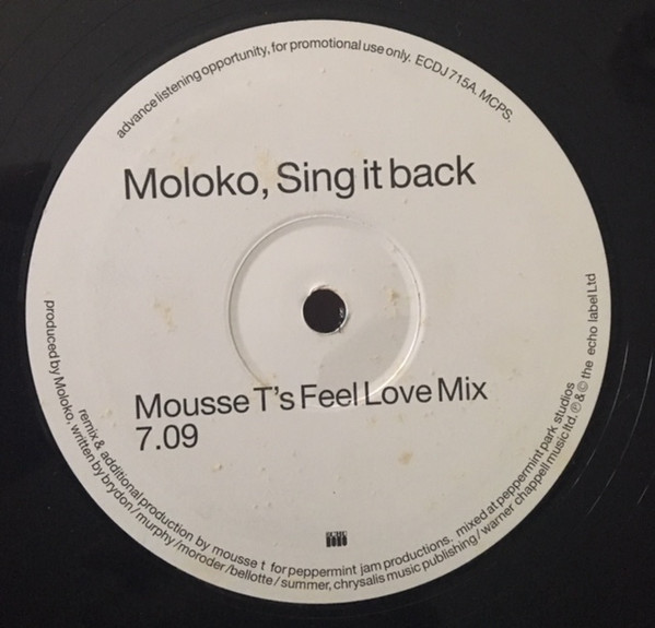 Moloko - Sing It Back