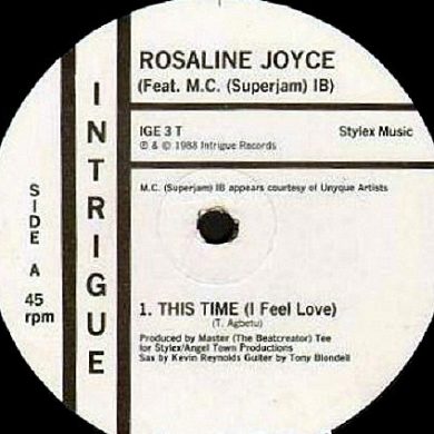 Rosaline Joyce - This Time (I Feel Love)
