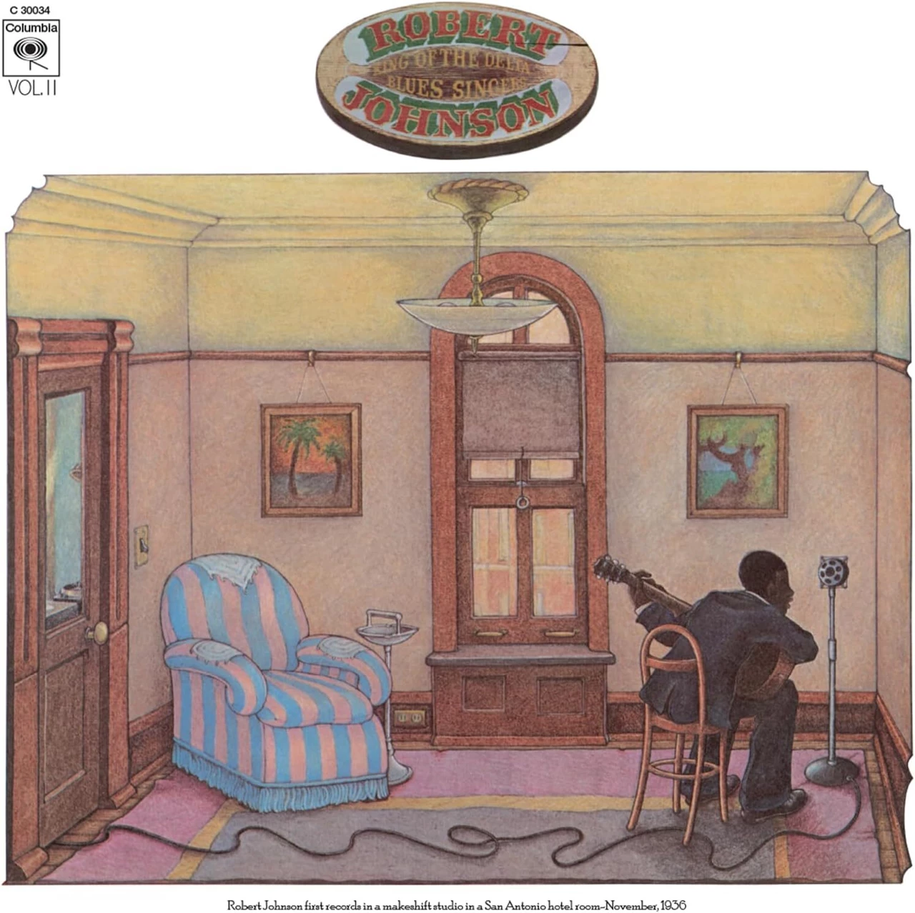 ROBERT JOHNSON - KING OF THE DELTA BLUES SINGER