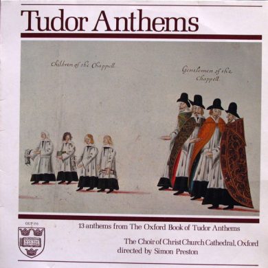 The Choir Of Christ Church Cathedral, Si - Tudor Anthems